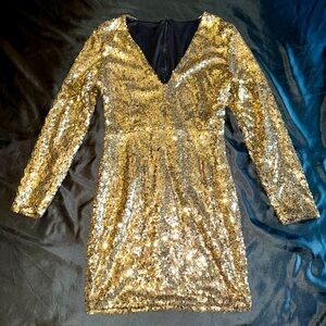 Sequin Mini Dress